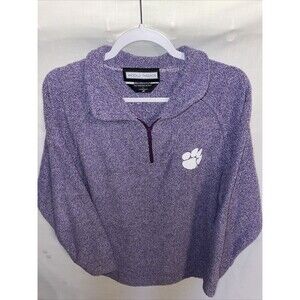 Woolly Threads Georgia Bulldogs Men’s Pullover Sweater Size Large Purple Gameday